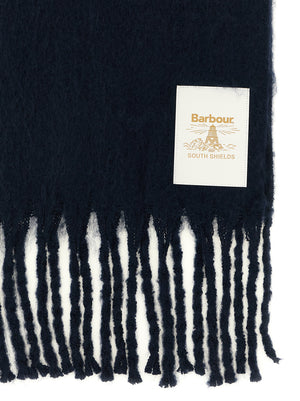 Barbour Blaues Polyester-Tuch