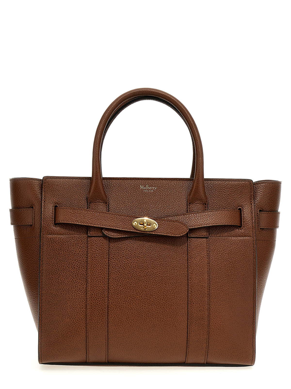 Mulberry Braune Kalbsleder-Tragetasche