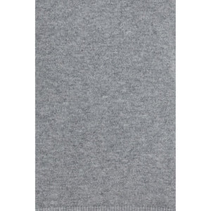Allude Grauer Kaschmir-Rollkragenpullover