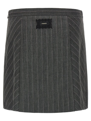 PINKO Grauer Polyester-Langrock