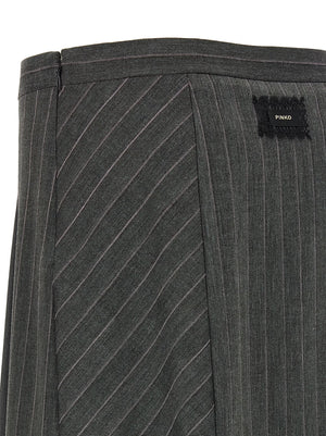 PINKO Grauer Polyester-Langrock