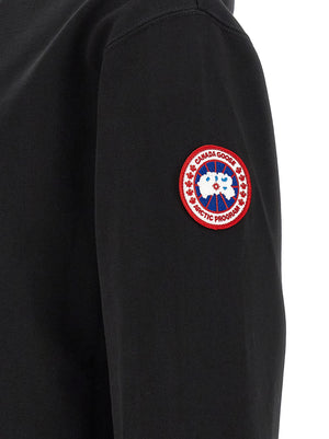 Canada Goose Schwarzer Baumwoll-Sweatshirt