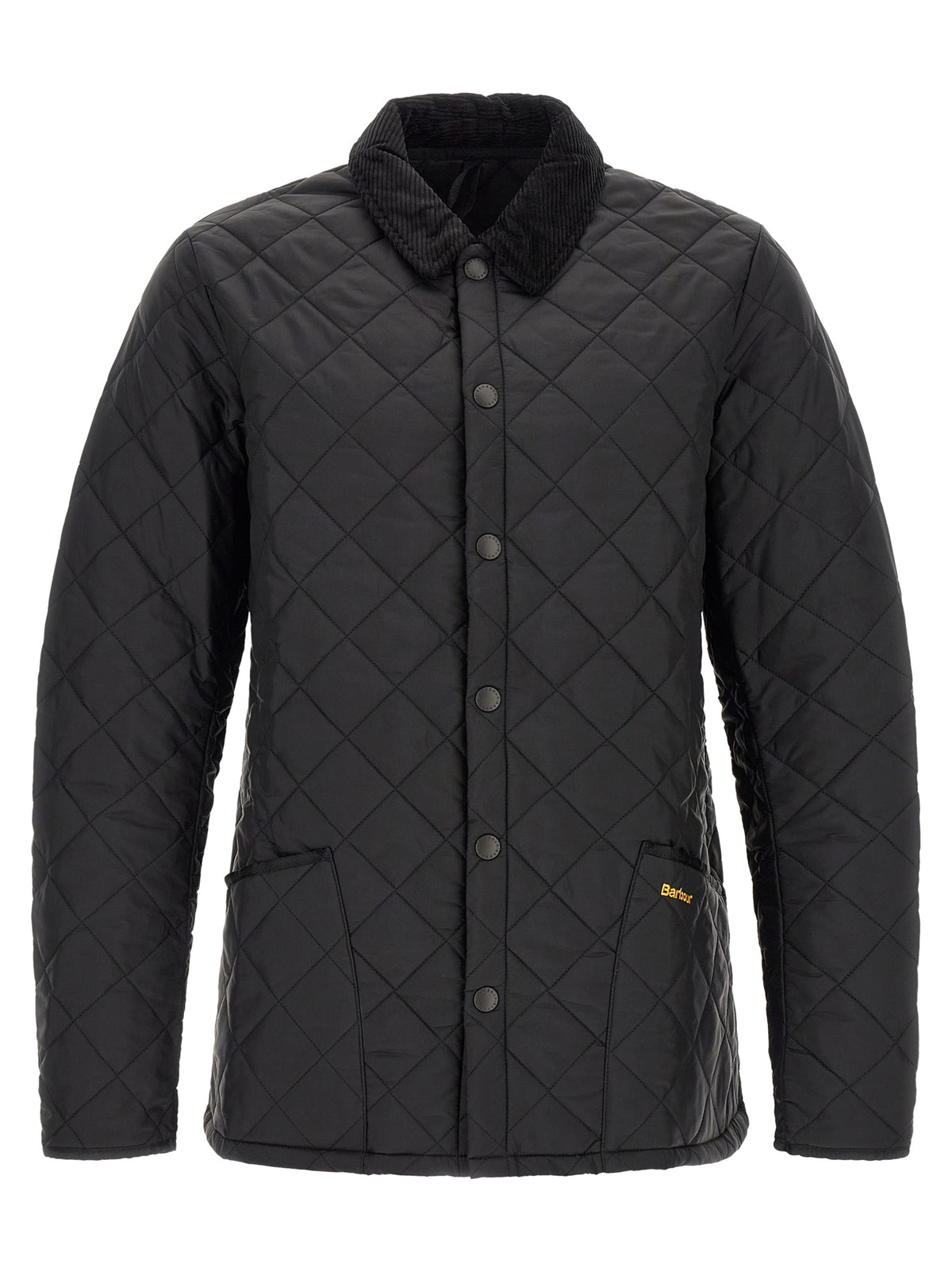 Barbour Schwarze Polyamidjacke