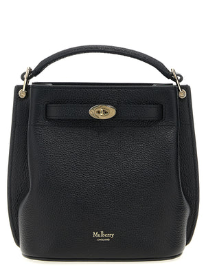 Mulberry Schwarze Kalbsleder-Umhängetasche