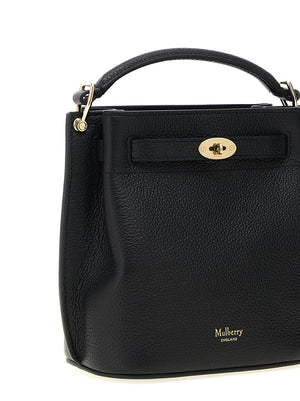 Mulberry Schwarze Kalbsleder-Umhängetasche