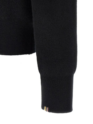 Extreme Cashmere Schwarzer Kaschmir-Cardigan