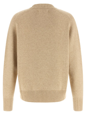 Extreme Cashmere Beige Cashmere Cardigan