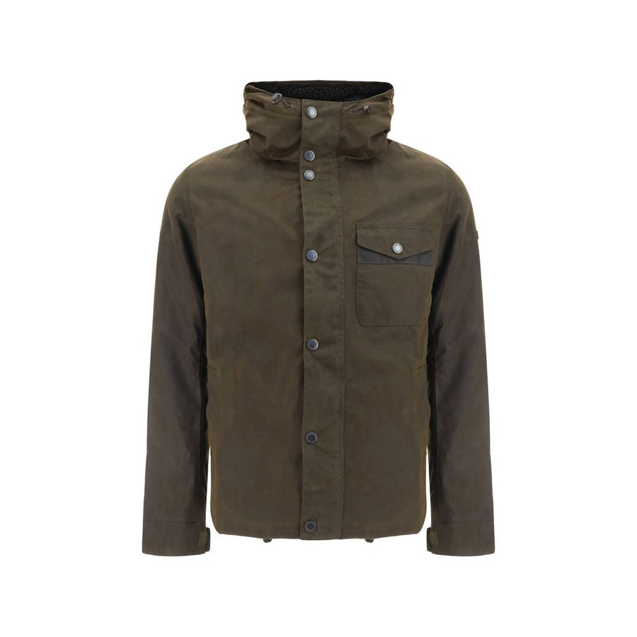 Barbour Baumwolljacke in Zweifarbenoptik