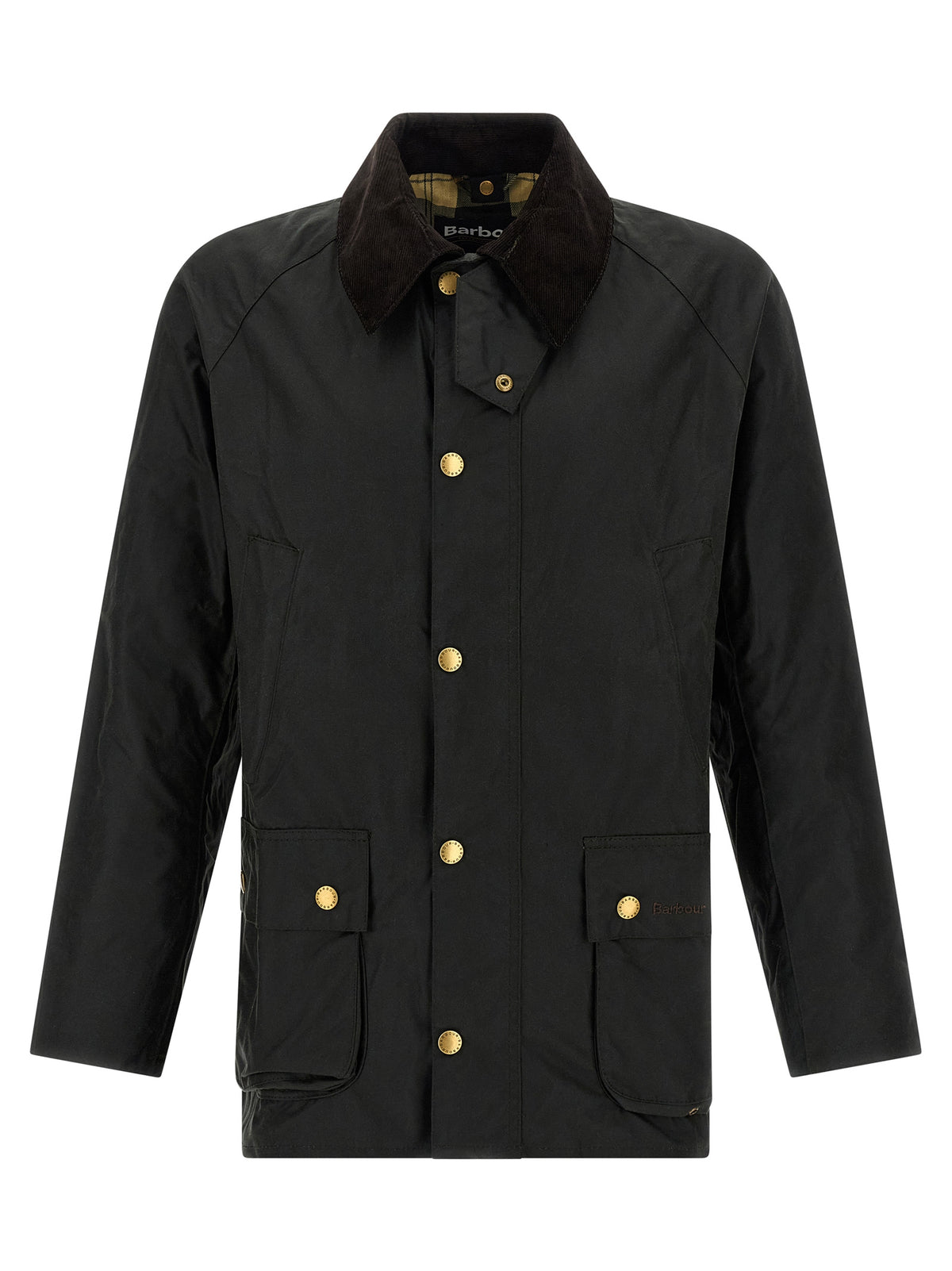 Barbour Zweifarbige Baumwoll-Shell-Jacke