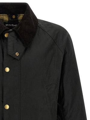 Barbour Zweifarbige Baumwoll-Shell-Jacke