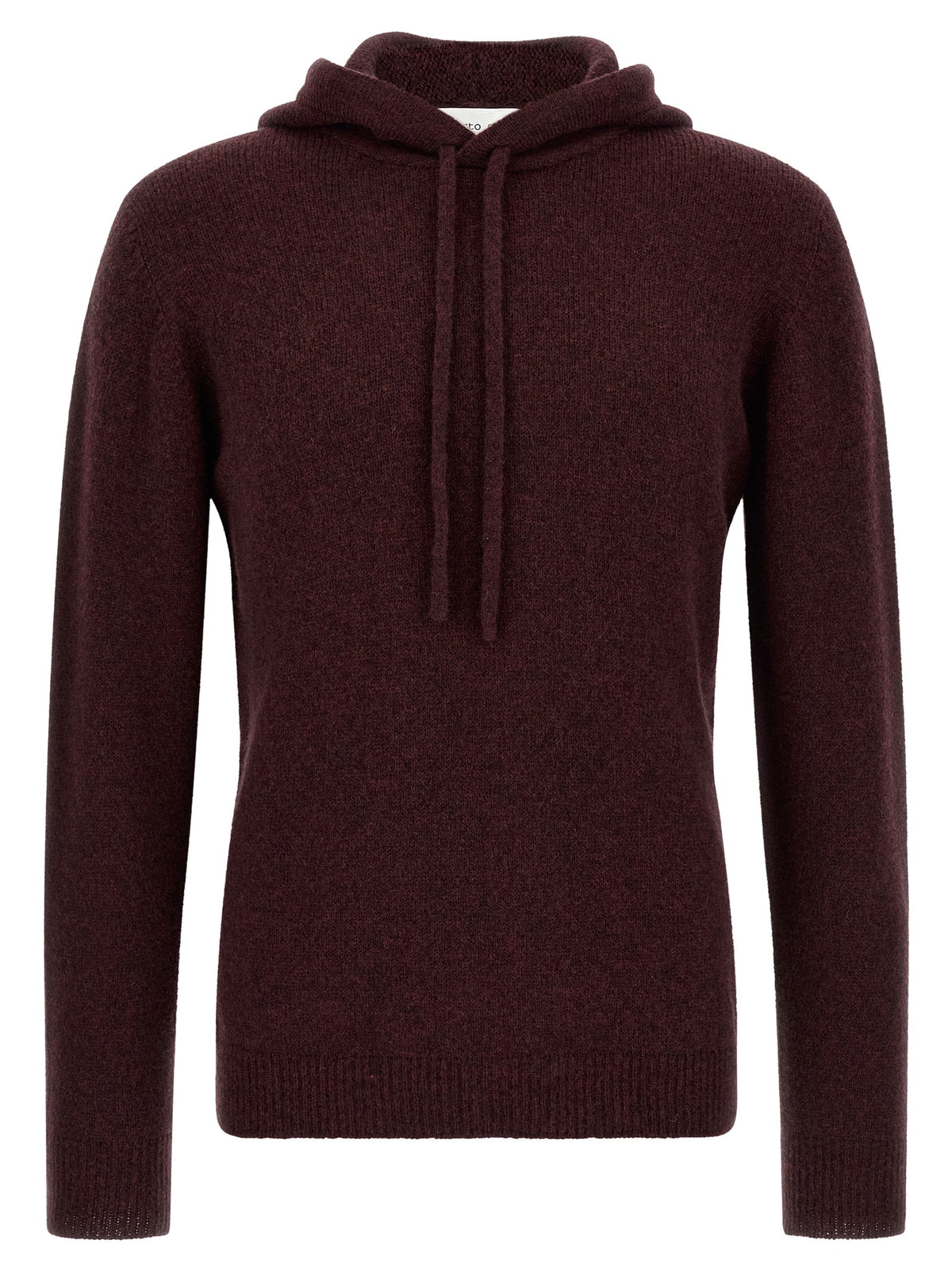 Roberto Collina Bordeaux Woll-Strickjacke