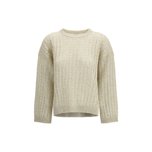 Brunello Cucinelli Beige Leinen Sweatshirt