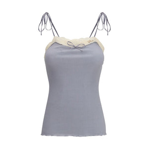 Chloé Blaues Kaschmir-T-Shirt