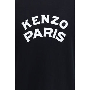 Kenzo Schwarzes Baumwoll-T-Shirt