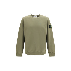 Stone Island Zweifarbiger Baumwollpullover