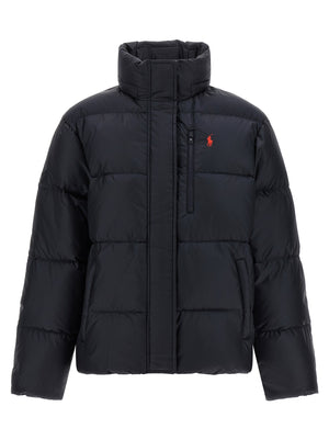 Polo Ralph Lauren Vollständige Nylonjacke in Blau