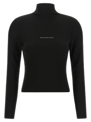 Alexander Wang Schwarzer Cardigan aus Polyamid