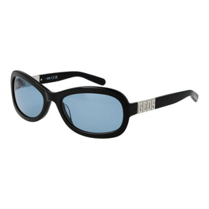GCDS Schwarze Sonnenbrille aus Acetat