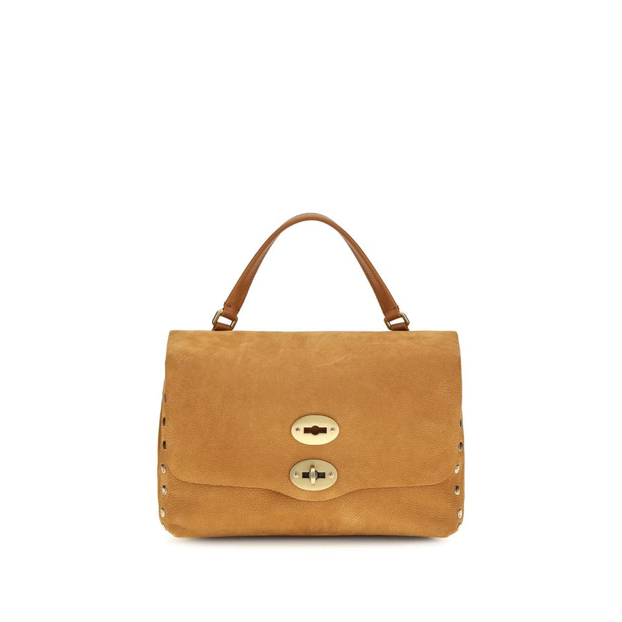 Zanellato Beige Wildleder Schultertasche