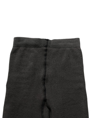 Dolce & Gabbana Socken Schwarze Wollstrumpfhose Strumpfhose Einheitsgröße