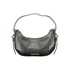 Mario Valentino Nero Polyurethane Damenhandtasche
