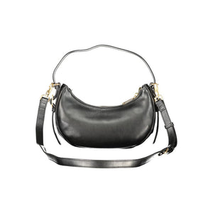Mario Valentino Nero Polyurethane Damenhandtasche