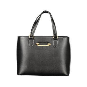 Mario Valentino Schwarze Handtasche aus Polyethylen