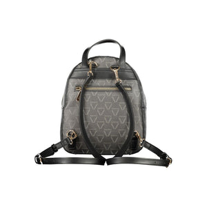 Mario Valentino Schwarzer Rucksack aus Polyurethan für Damen
