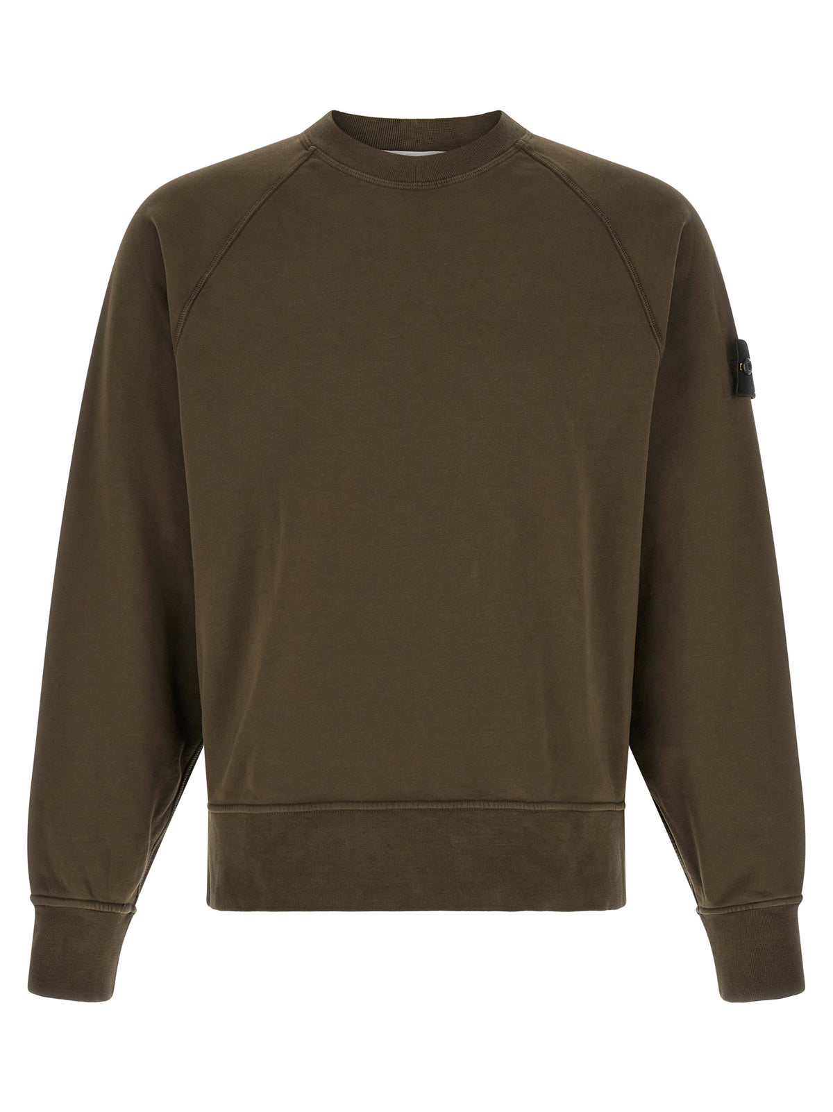 Stone Island Grauer Baumwollpullover