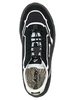 Autry Schwarze Sneaker aus Nylon im Athletic-Stil