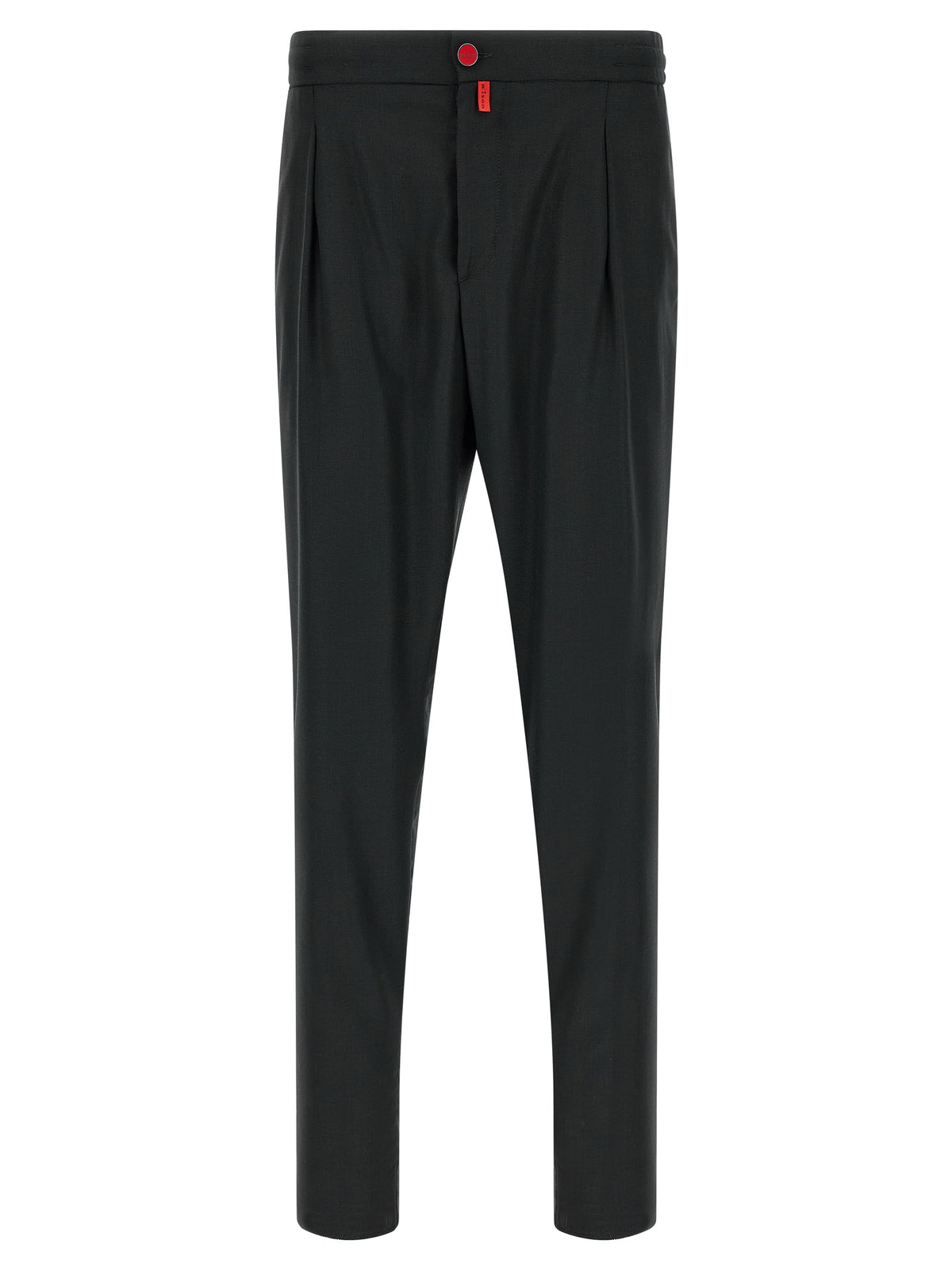 Kiton Graue Woll-Freizeithose