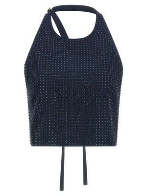 PINKO Blaue Tanktops aus Polyester