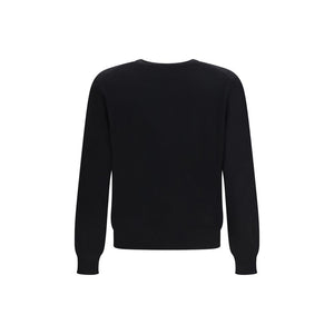 Versace Schwarzer Kaschmirpullover