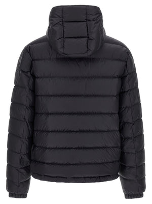 Blue Polyamide Full-Length Jacket