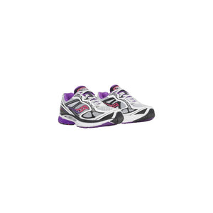 Saucony Weiße synthetische Sportsneakers