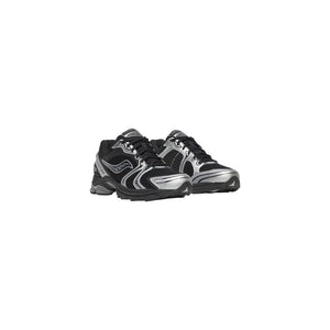 Saucony Schwarze synthetische Sportsneakers