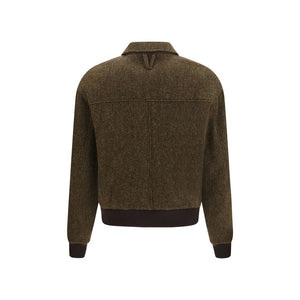 Valstar Zweifarbige Lammwoll-Bomberjacke Aries