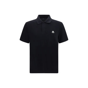Moose Knuckles Schwarzes Baumwoll-Poloshirt