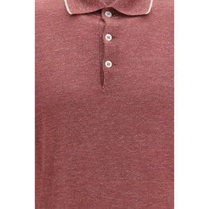 Brunello Cucinelli Bordeaux Kaschmir Hemd