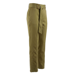 Trussardi Grüne Viskose-Damenhose