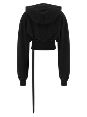 DRKSHDW Schwarzer Baumwoll-Sweatshirt