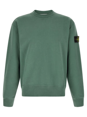 Stone Island Zweifarbiger Baumwollpullover
