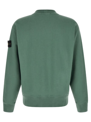 Stone Island Zweifarbiger Baumwollpullover
