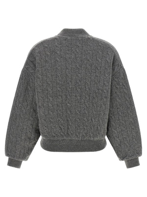 Polo Ralph Lauren Grauer Woll-Bomber