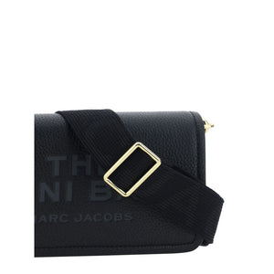 Marc Jacobs Schwarze Bos Taurus Kalbsleder Schultertasche