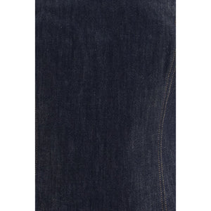 Brunello Cucinelli Blauer Baumwollbody