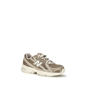 New Balance Beige Stoff-Sneaker