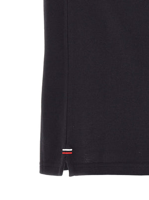 Moncler Blaues Baumwoll-Polohemd