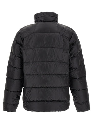 PATAGONIA Schwarze Nylon-Jacke in voller Länge