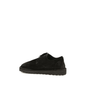 Marsell Schwarze Kalbsleder Bos Taurus Oxfords und Derbys
